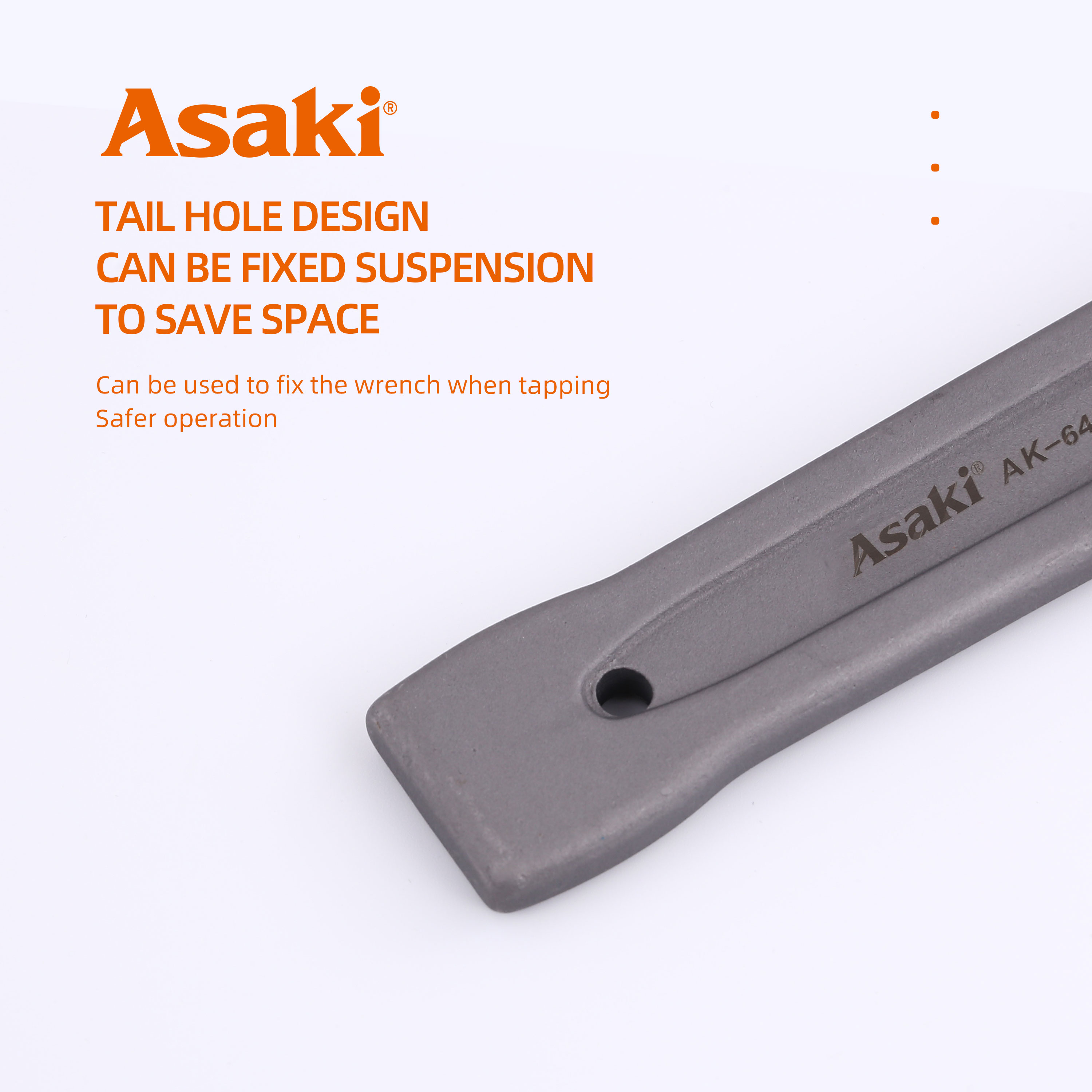 ASAKI SLOGGING OPEN END WRENCH SLOGGING RING  SPANNER