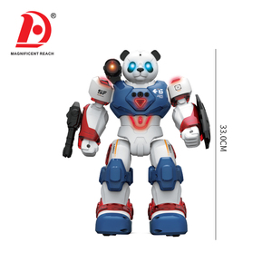 HUADA Smart Panda Warrior Robot Juguetes Control remoto Programación inteligente Roboter Juguete educativo RC Robot inteligente para niños - Product Image 5