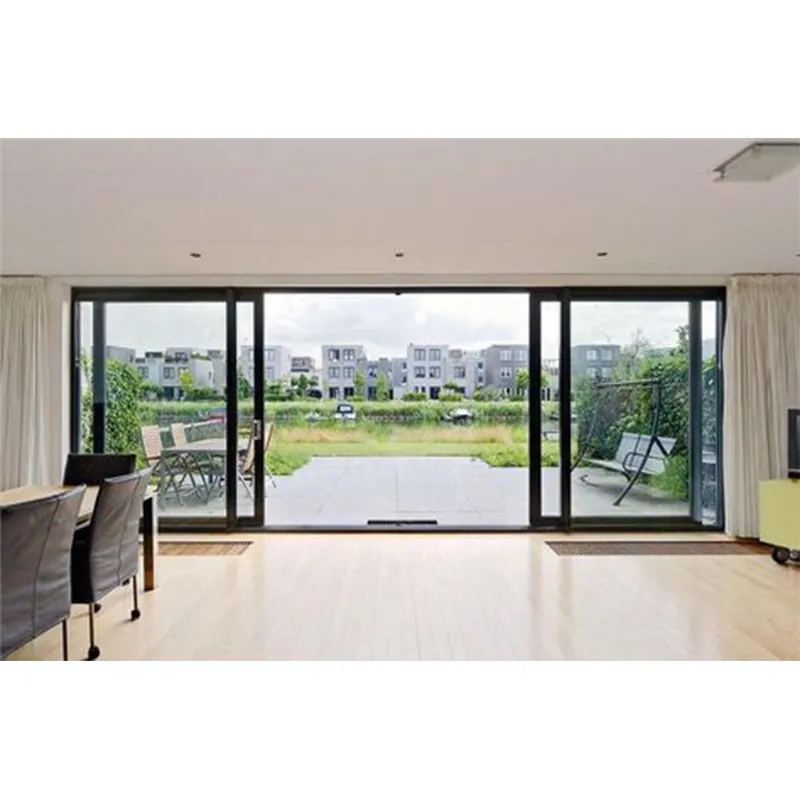 Design popolare finestre in alluminio verniciatura a polvere bianca Design della finestra scorrevole a binario singolo per la casa