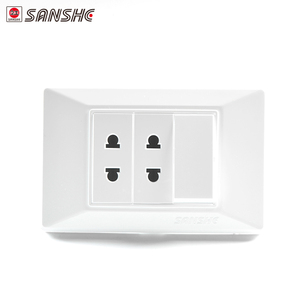SANSHE 13A 250Vコンセントマルチユニバーサルソケット機能スイッチと壁ソケット - Product Image 6
