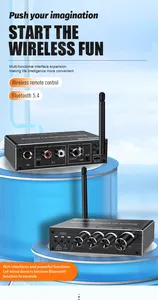 Blue-tooth 5.4 <strong>Audio</strong> Receiver Digital <strong>to</strong> Analog Converter 3.5mm AUX/RCA/Coaxial/USB U-Disk 6.5mm Karaoke DSP Wireless Adapter - Product Image 3