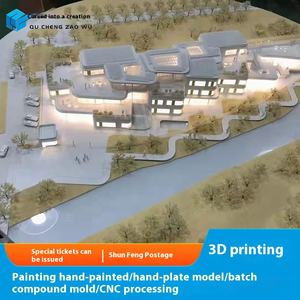 โมเดลอสังหาริมทรัพย์ขนาดเล็ก & ขนาดใหญ่พิมพ์ลาย3D ออกแบบได้ตามต้องการต้นแบบขนาดเล็กของเครื่องจักร <span class=keywords><strong>CNC</strong></span> - Product Image 3