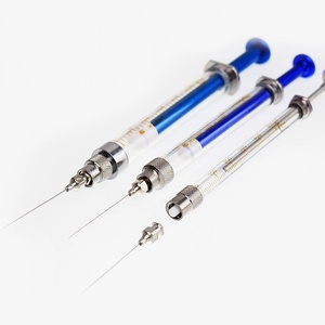 Lab Use 1ul 2ul 5ul 10ul 25ul High Quality Glass GC <strong>Microliter</strong> Syringe - Product Image 5