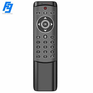 2.4G Wireless mini Tastiera MT1 Vocale Telecomando con il Mouse Dell'aria e la Retroilluminazione di Colore Nero Giroscopio e Funzione di Apprendimento - Product Image 1
