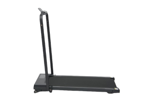 安全手すり付き省スペースランニングマシンホーム & オフィス使用3レベルのインクライン - Product Image 2