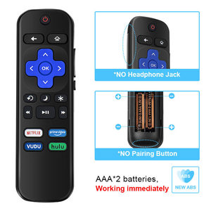 Onn 2023 neue Fernsteuerung RC280 RC282 Universal-TV-Fernsteuerung für alle langlebige 4-Tasten fester Code OPP-Beutel+Karton schwarz - Product Image 2