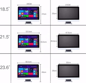 Factory Price China <strong>Computer</strong> Included Monoblock I3 I5 I7 OEM 18.5&quot; 21.5&quot; 23.6&quot; 27&quot; All <strong>in</strong> One Desktop <strong>Computer</strong> All-<strong>in</strong>-one PC