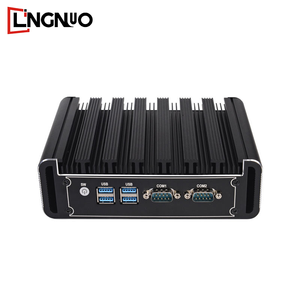 最新Intel Core N2920プロセッサ4 * USB3.0ベアボーンシステムデスクトップコンピュータNUC Fanless Mini PC 12V - Product Image 1