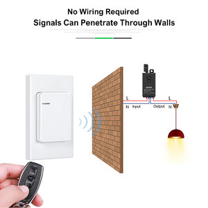 GLC两组家庭自动化数字开关遥控交流120V/220V无线遥控开关 - Product Image 4