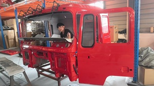 Dongfeng <span class=keywords><strong>Cab</strong></span> cho các bộ phận xe tải cabin gắn màu đỏ và trắng dfl4251a9 - Product Image 4