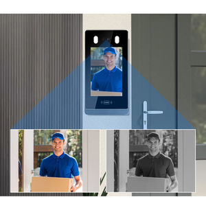 Popolare Video citofono WiFi campanello con schermo a colori 8 pollici Tuya Smart campanello macchina fotografica 2 vie citofono per appartamento - Product Image 4