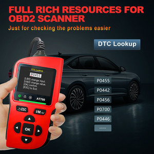 2025新的自动诊断工具读取和清除故障代码AT700 OBD2扫描仪DTC查找扫描仪即插即用数据流
