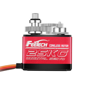 FI7622M High Speed Torque Servo Motor 7.4V 25Kg for Smart Car Robot Boat Rc Helicopter Compatible <strong>Arduino</strong> Raspberry <strong>Pi</strong> Project