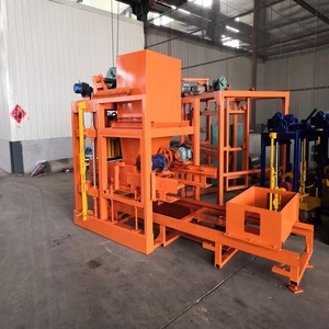 blockherstellungsmaschine produktionslinie qtj4-26 halbautomatische ziegelmaschine für die herstellung von hohlen blöcken und für pflasterarbeit - Product Image 4