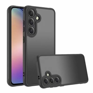 Samsung için A36 A15 telefon kılıfı mat anti-damla koruyucu TPU + PC sert kabuk cilt hissediyorum uyumlu A53 sınır ötesi kabuk - Product Image 1