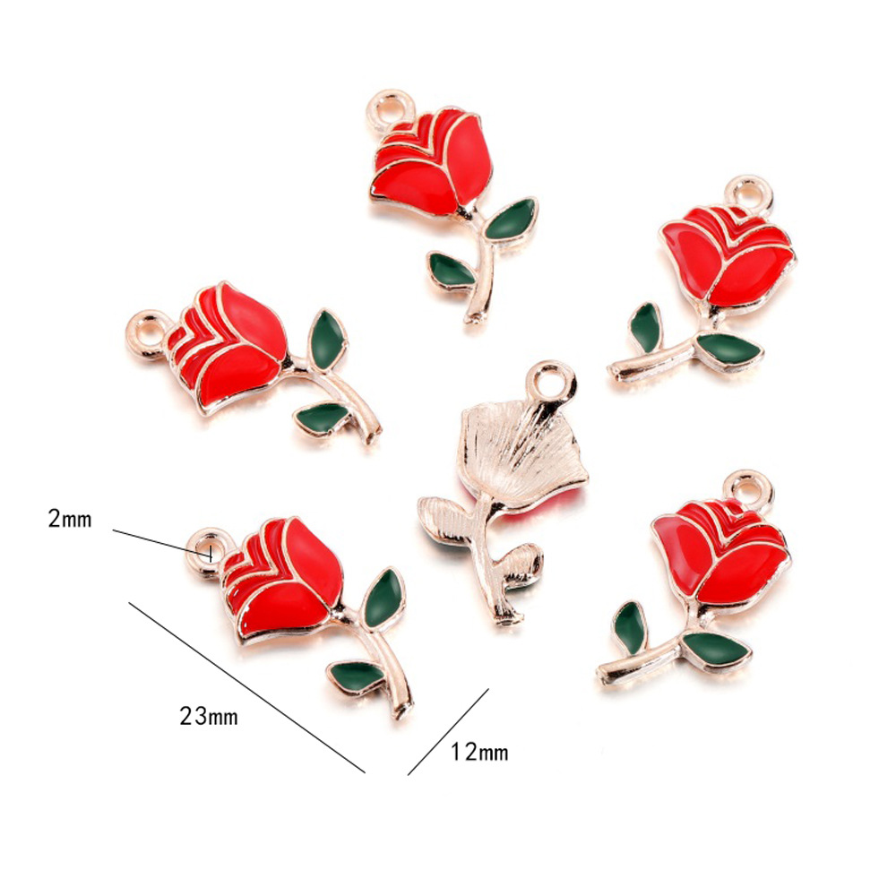 Grande rose rouge