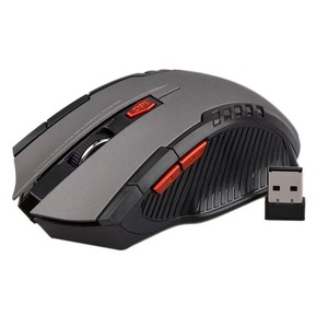 コンピューターPCラップトップ用USBレシーバーゲーマー2000DPIマウスを備えた2.4GHzワイヤレスマウス - Product Image 2