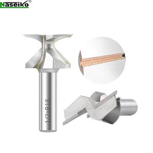 Naseiko iki kenarlı ark bükme freze kesicisi ağaç İşleme karbür kesici yerleştirme dairesel ark entegre kesici - Product Image 5