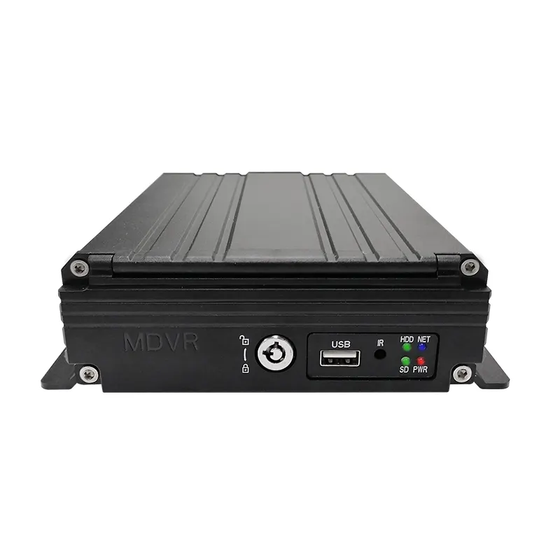 공장 직판 4CH HDD 카드 모바일 DVR IPC 카메라 GPS 4G WIFI AHD 트럭 MDVR 1080P 자동차 비디오 레코더