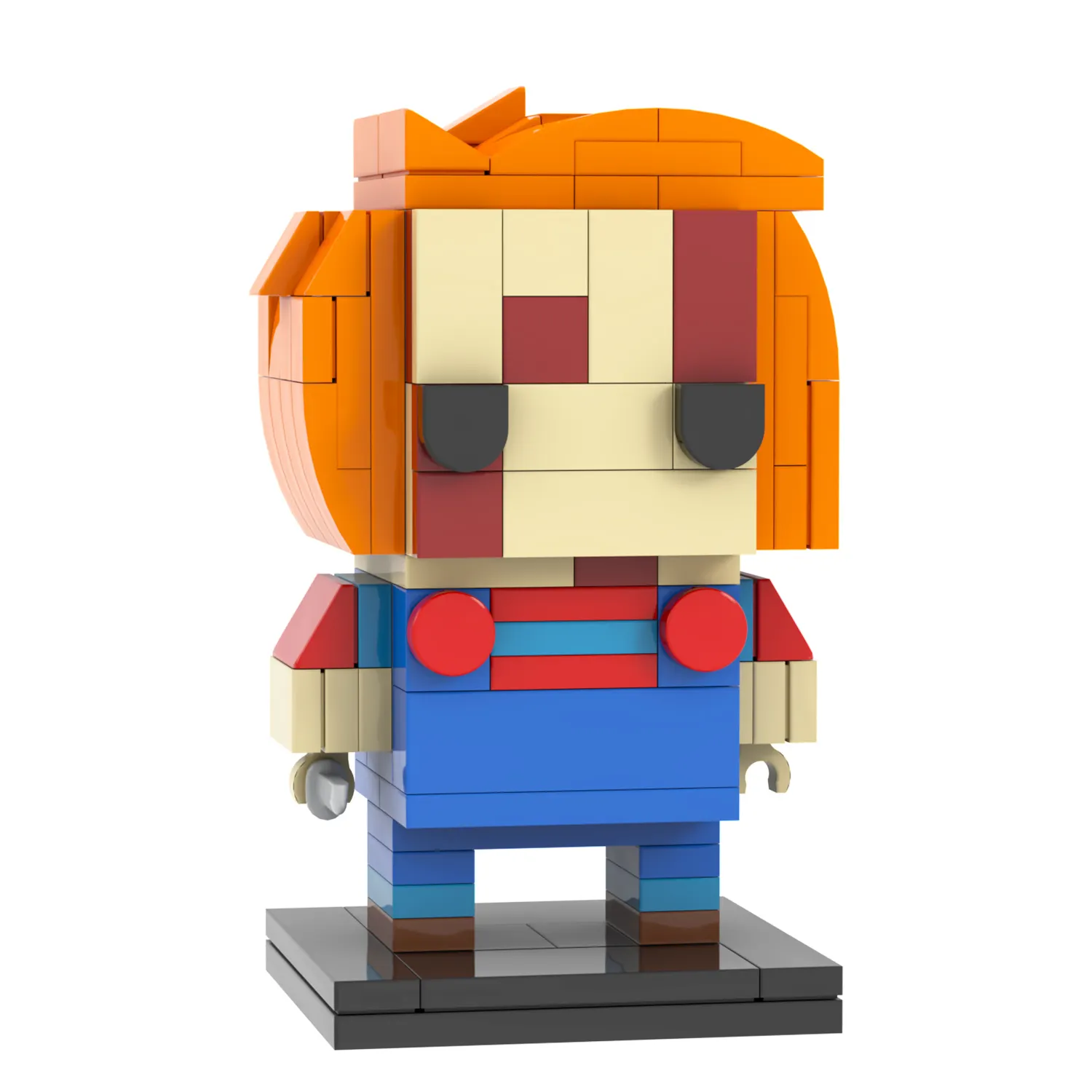 شخصية فيلم رعب هالوني تشوكي الإبداعية MOC MOOXI MOC7082 ألعاب الحركة كتل ونموذج بناء ألعاب للأطفال دمية