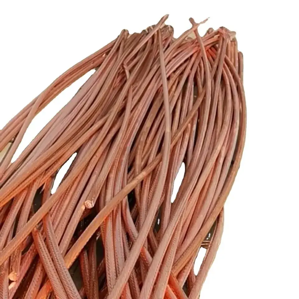 The factory wholesales 99.9% of pure copper, scrap copper, and copper wire waste in large quantities. Used for export
