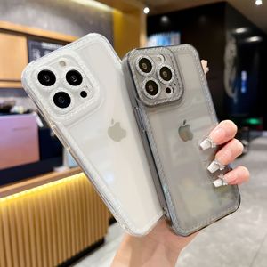 2023 New Arrives Simple Sparkling Transparent TPU <strong>Shell</strong> Favored by Girls for iPhone - Product Image 2