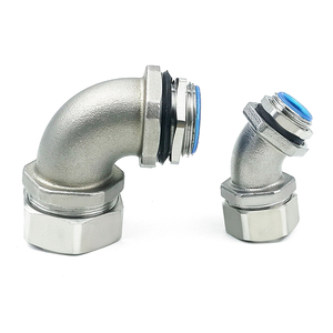 ท่อไฟฟ้า SS304 ข้อต่อท่อ 45 องศา 90 องศาข้อศอกท่อแบบยืดหยุ่น 109 - Product Image 1