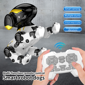 Multifunctional RC <strong>Robot</strong> Dog Interactive Light Sound Effects Early Education Voice <strong>Programming</strong> Children's <strong>Remote</strong> <strong>Control</strong> Toys - Product Image 4