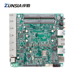 Zunsia OEM 11th Nuc Mini ITX scheda madre Core i3 i5 i7 2 * DDR4 scheda madre Router industriale Nano Server con 6 porte sata - Product Image 2