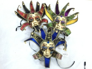 Diễn đàn mới lạ dành cho người lớn cổ điển phong cách Venetian bên tường mặt nạ - Product Image 2