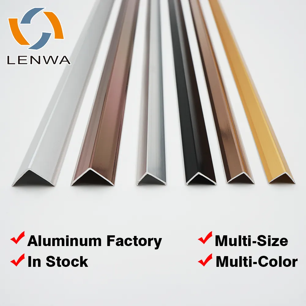 L Förmigen Aluminium trim aluminium ecke profile winkel protector auf lager