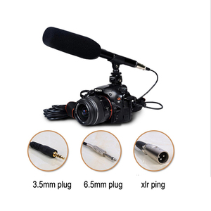 携帯電話用のプロフェッショナルハンドルDSLRジャーナリストマイクロペックインタビュー - Product Image 2
