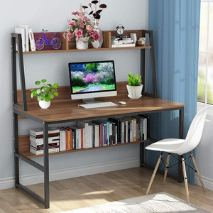 Venta al por mayor de fábrica, mesa de escritorio de madera maciza para oficina, hogar, edición de lujo, muebles de interior, mesa de estudio multifunción - Product Image 2