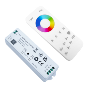 Alta calidad RGBW Tuya inteligente LED Dimmer Control remoto RF WIFI Tuya DMX App RGB RF WIFI Controller - Product Image 1