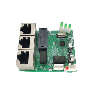 แผงวงจรอีเธอร์เน็ต PCB 3พอร์ต100เมตรโมดูลเครือข่ายรองรับโหมดดูเพล็กซ์เต็มหรือครึ่งโหมด - Product Image 3