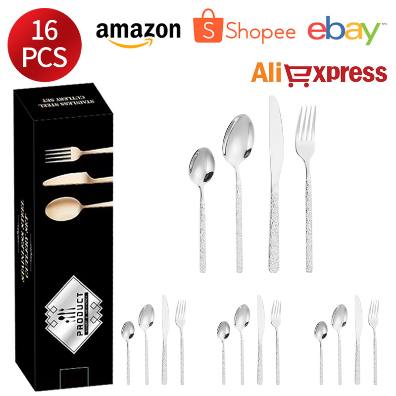 Sliver 16pcs