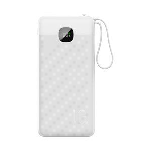 2025 New Factory Direct Three Interface with Built in Cable <strong>Power</strong> <strong>10000mAh</strong> High Speed Low Price Battery <strong>Pack</strong> - Product Image 1
