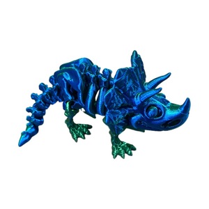 3D in thủy tinh đông lạnh khủng long Jurassic 3D đồ trang trí bộ xương đồ chơi trẻ em mô hình quà tặng thủy triều chơi - Product Image 4