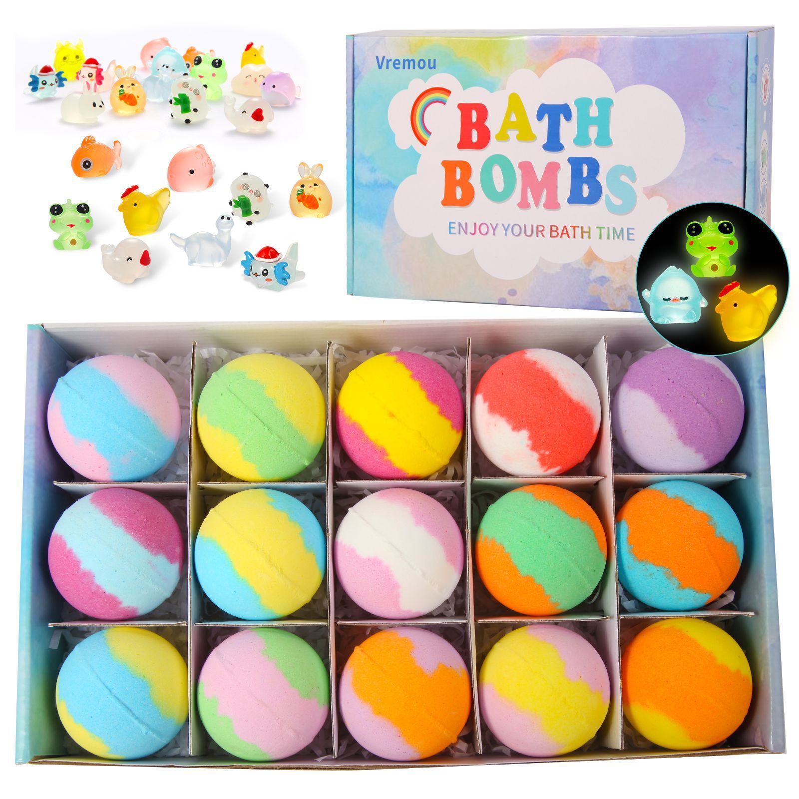 50g15 pezzi di palline luminose