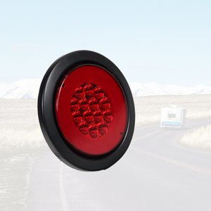 บริการหยุดท้ายรถคาราวานรถพ่วง12V ไฟ LED ไฟท้าย40MA กลมสำหรับเรือเดินทะเล - Product Image 1