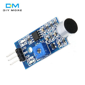Mikrofon ses algılama sensörü 3 pinli dijital çıkış akıllı sesle çalışan anahtar algılama modülü Arduino için akıllı ev