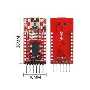 I moduli di conversione FT232 porta seriale da USB a TTL supporta 1.8V 3.3V 5V più interfacce moduli e kit elettronici Standard - Product Image 5