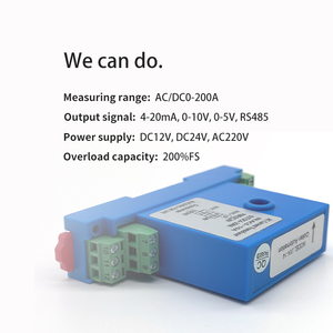 24V 220V Strom geschlossener Regelkreis 10aac Stroms ender Halls trom sensor 200a Eingang 4 20ma Wechselstrom sender - Product Image 2