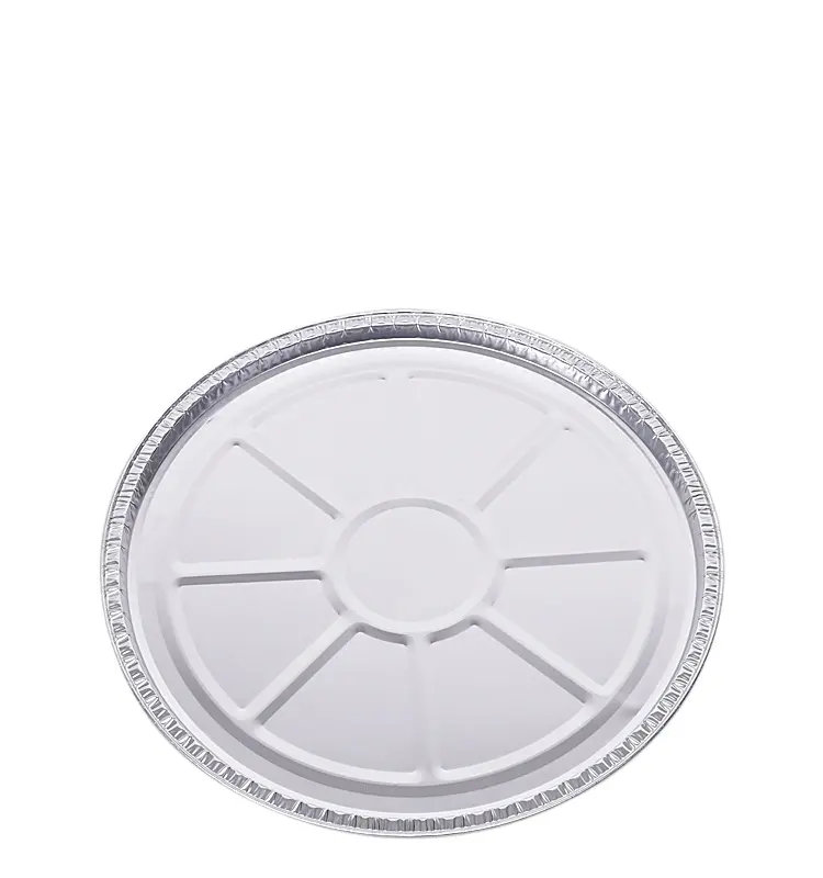 OEM одноразовая круглая алюминиевая фольга для пиццы