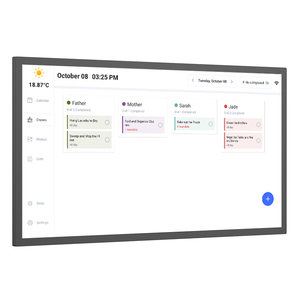Lịch kỹ thuật số 32 inch cho lịch trình gia đình với bộ nhớ 32GB quản lý sự kiện Bảng lịch kỹ thuật số - Product Image 2