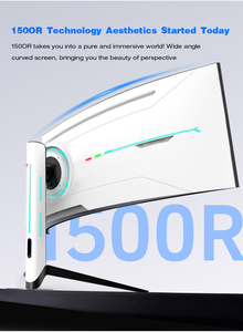 34 inç Lcd monitör 144Hz 165 Hz 180Hz bilgisayar ekranı 4K kavisli ekran oyun monitörü - Product Image 5