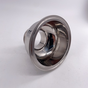 三夹减速器连接器1.5 "2" 2.5 "3" 4 "SS304流量控制减速器管件偏心减速器