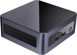 Mini-PC 2 Dual Lan Industrial PC Nano Barebone Ubuntu sin ventilador Micro Mini PC Mini ordenador barato Mini PC - Product Image 2