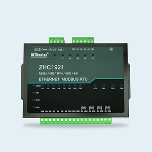 Convertidor RS485 a Ethernet TCP IP Dispositivo de adquisición y control de datos de módem Ethernet 4G con protocolo MQTT Tiene 4DO 6AI RTU