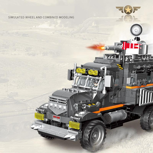 Xingbao 50022 Comando Vehículo Militar Juguetes de bloques de construcción militar fuerte Juguete construir bloques ejército para niños - Product Image 4